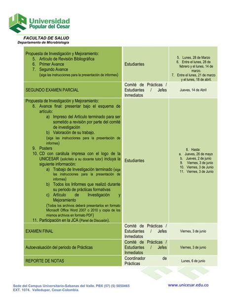 Plan De Trabajo Y Criterios De Evaluaci N Pdf