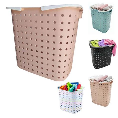 Cesto De Roupa Para Banheiro 33 L Viena ROSA NUDE Arthi Caixas E Cestos Magazine Luiza