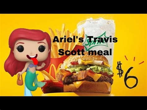 Disney Funko Pop The Series Ep Ariel S Travis Scott Meal Youtube