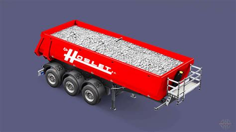 Semi Trailer Tipper Schmitz Cargobull Hoslet For Euro Truck Simulator 2