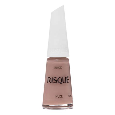 Esmalte Risque Nude Cremoso Elegância e Sofisticação