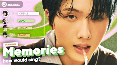 How Would NCT DREAM Sing Memories By RIIZE YouTube