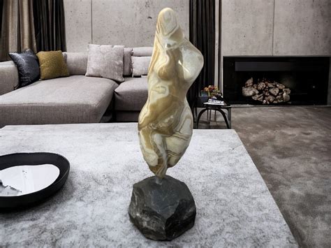 Nude Sculpture Torso Sculpture Female Torso Female Nude Figurine Female Statue Marble Stone