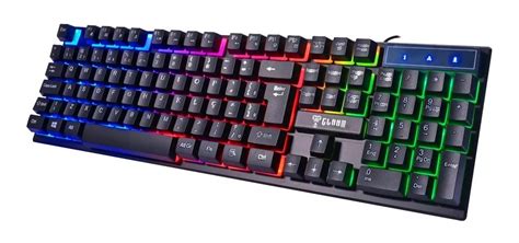 Teclado Gamer Lordtec Qwerty Abnt Luz Lgb Semi Mecanico Mebuscar Brasil