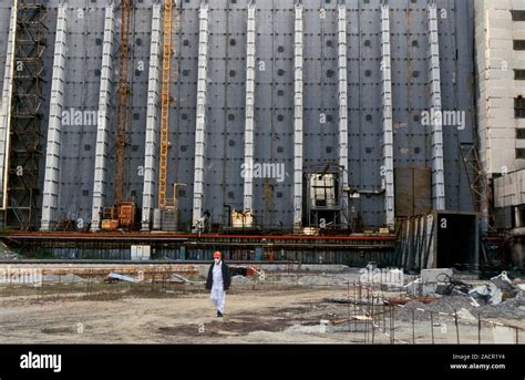 Chernobyl Disaster Shelter Maintenance Worker Inside The Object