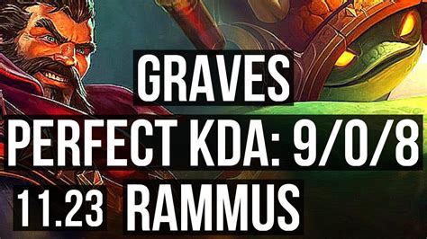 Graves Vs Rammus Jng Legendary K Mastery Kr Master