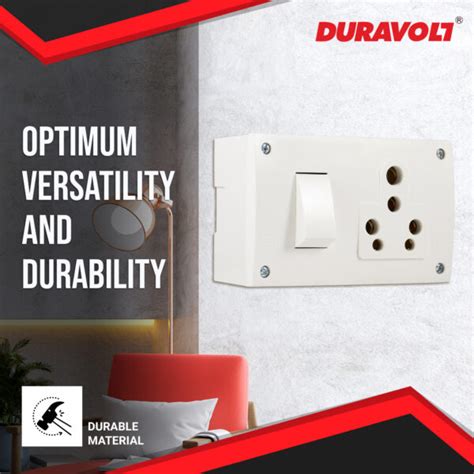 A Switch Socket Combined In One Duravolt