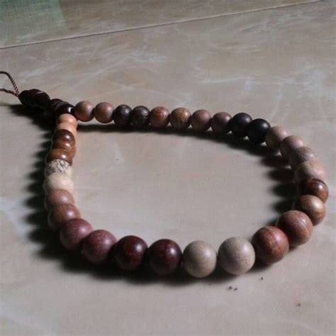 Jual Tasbih Kombinasi 17 Kayu Bertuah Langka Dan Istimewa Kab Bantul