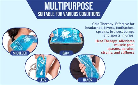ONYXNEO Reusable Hot And Cold Gel Pack For Pain Relief Multipurpose Hot Cold Therapy Ice Pack
