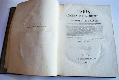 Paris Ancien et Moderne Ou Histoire De France Divisée En Douze