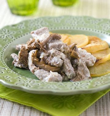 Escalope De Veau Aux Girolles Et Aux Pommes Recettes De Cuisine D Lices