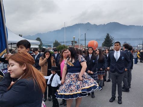 Desfile Comunal Septiembre 2023 Colegio San Patricio Chiguayante