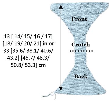 Cheeky Bikini Bottom For Beginners Free Crochet Pattern