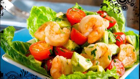 RECETAS DE COCINA ENSALADA DE GAMBAS YouTube