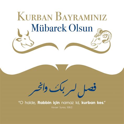 MÜBAREK KURBAN BAYRAMINIZ KUTLU OLSUN