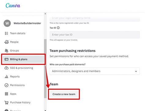 how to add another account on canva