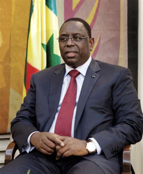 A Son Excellence Monsieur Macky Sall Président Du Sénégal