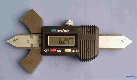 Digital Welding Gauge Weld Test Ulnar Inspection Metricinch Gage For