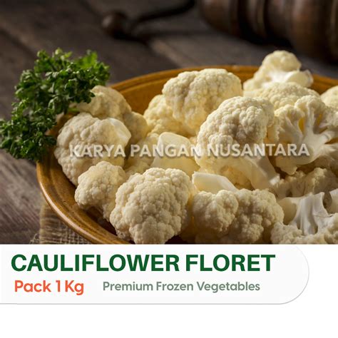 Jual Frozen Cauliflower Florets Kembang Kol Beku Brokoli Putih Pack