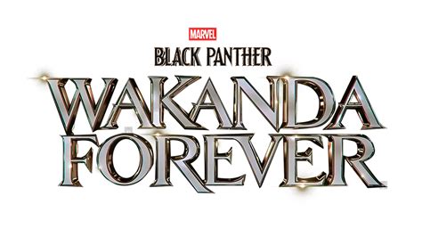 BLACK PANTHER WAKANDA FOREVER LOGO PNG WHITE HD by Andrewvm on DeviantArt