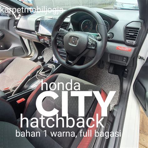 Jual Karpet Mie Mobil Honda City Hatchback Full Sampai BAGASI Bhn 1