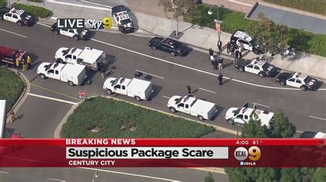 Suspicious Package Forces Evacuation From Century City Office Building