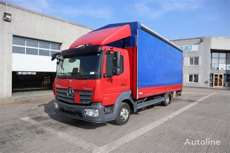 Mercedes Benz Atego 818 Curtainsider Truck For Sale Denmark Hedensted