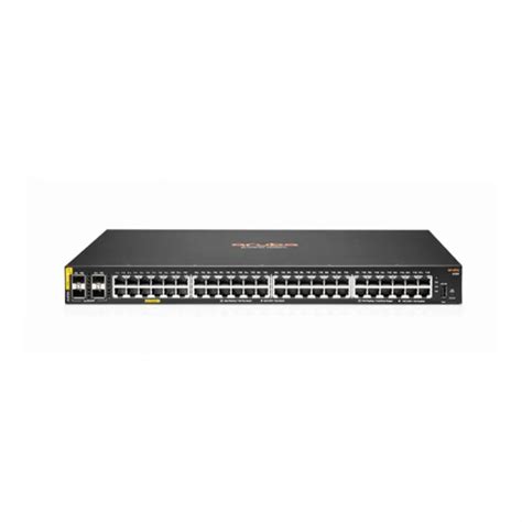 HPE Aruba CX 6100 Enterprise Access Switch (24-Port 25G SFP28 + 4x 100G QSFP28 Core) with 3-Year 24x7 Enterprise Support [DUAL-PSU] (JL675A-24Y-4C-3YR-DUAL-PSU)