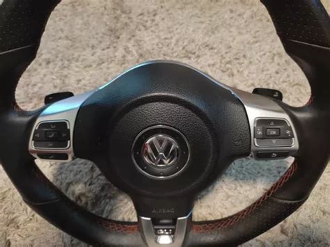 Volante Jetta Gli Mk6 Base Reta R Line Gti Golf Polo Bora Up Frete grátis