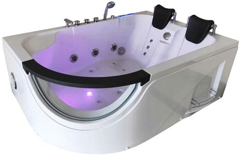 WANNA NAROŻNA Z HYDROMASAŻEM MASAŻEM JACUZZI 2 OSOBOWA LED PODGRZEWACZ