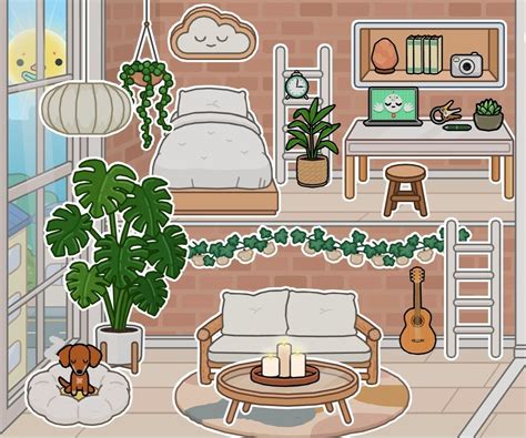 🌿toca Boca Idea🌿 Create Your Own World Cute Room Ideas Adorable