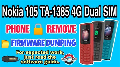 Ta Nokia G Phone Lock Removed And Firmware Dumping By