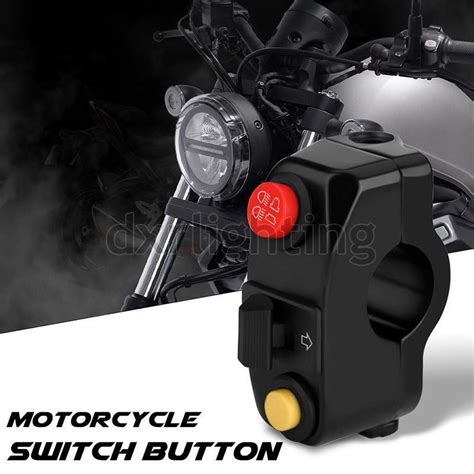 Motorcycle Controller Switch Handlebar Horn Button Turn Signal Fog