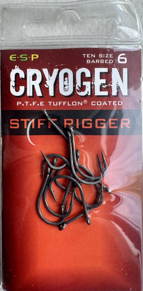 Cryogen Stiff Rigger Size Micro Barb Qty Per Pack