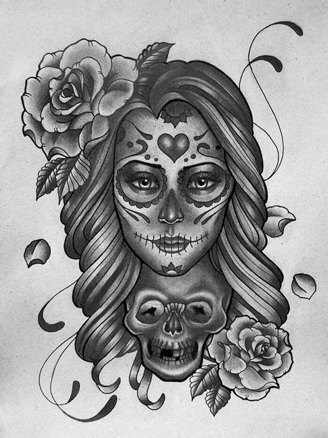 Tattoo Lovers Santa Muerte Mexikanisches Tattoo Catrina Tattoo Und