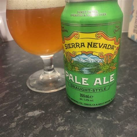 Draught Style Pale Ale Sierra Nevada Brewing Co Untappd