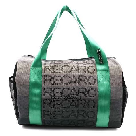 JDM СТИЛЬ RECARO тканевая Холщовая Сумка для гонок сумка мессенджер ...