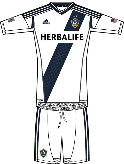 LA Galaxy Uniform - Home Uniform - Major League Soccer (MLS) - Chris ...