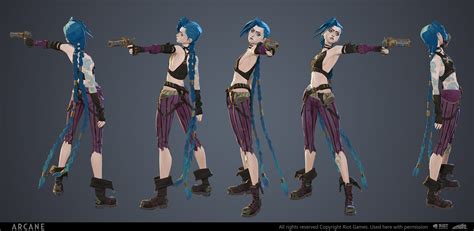 New And Improved Arcane Jinx Models Thibaut Granet Rleagueofjinx