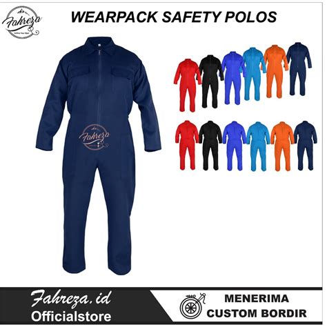 Jual Wearpack Safety Polosanwearpack Coverallseragam Kerja Proyek