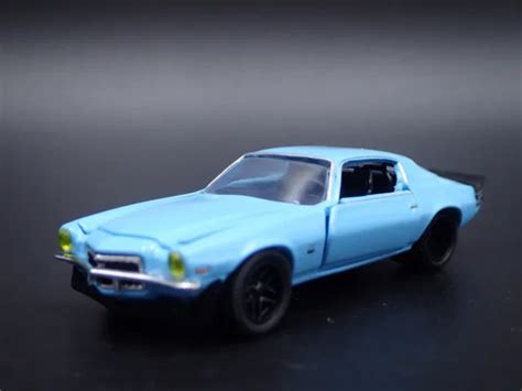 1971 71 CHEVY Chevrolet Camaro Ss 396 Rare 1 64 Scale Diorama Voiture