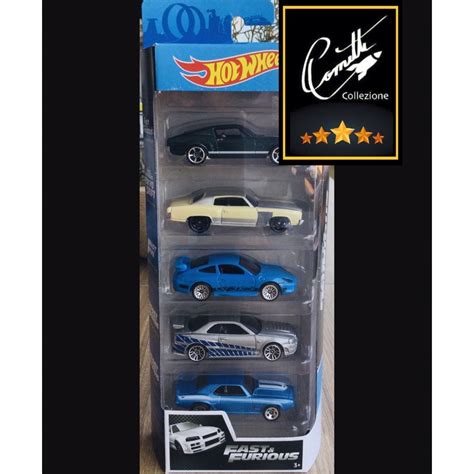 Hot Wheels Five Pack Fast And Furious Pacote Velozes E Furiosos