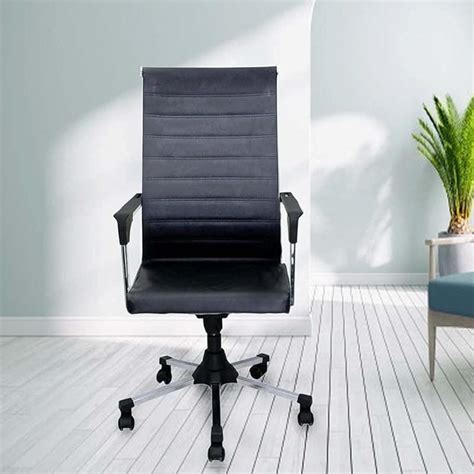 Shop Boss Executive Office Chair Steel Structure PU Leather 360Â