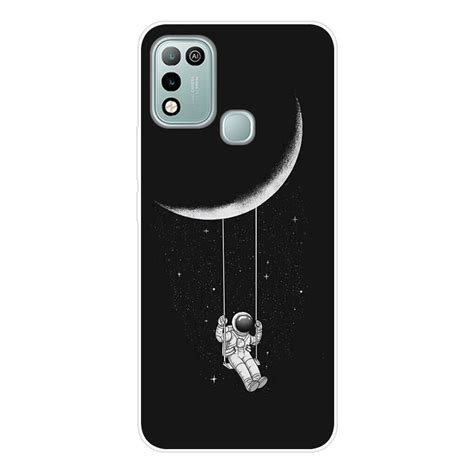 เคสสำหรบ Infinix Hot 10 Play Case Silicone Back Cover Soft Case Infinix Hot 11 Play TPU เคส เค