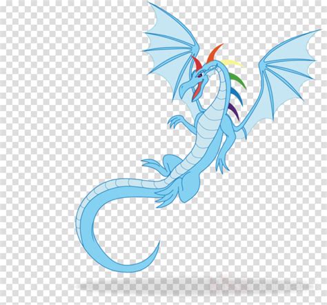 Download High Quality Dragon Clipart Rainbow Transparent Png Images