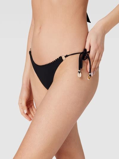 Banana Moon Bikini Slip Mit Schleifen Detail Modell Drea Black