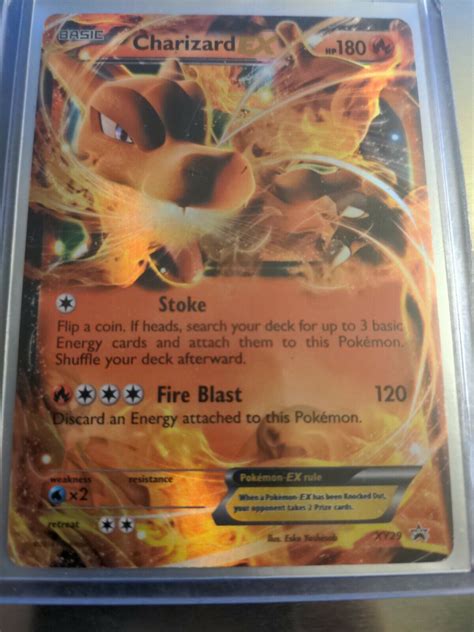 Mavin Charizard EX Ultra Rare Holo Pokemon Card XY Black Star Promo