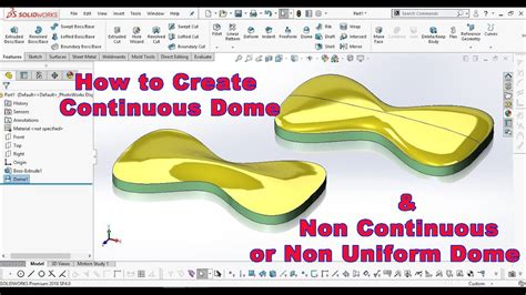 How To Create Dome In Solidworks Solidworks Feature Doom