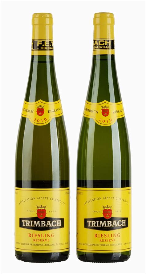 Trimbach Riesling Réserve 2010 2 1 x 2 750ml Strauss Co