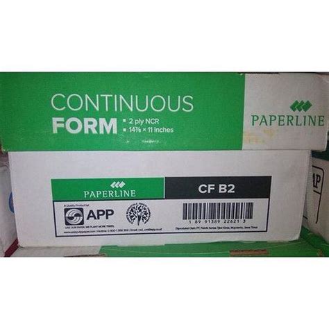 Kertas Continuous Form 2 Ply 14 7 8x11 Paperline CF NCR Putih